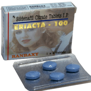 Eriacta pills 100 mg Sildenafil tablets