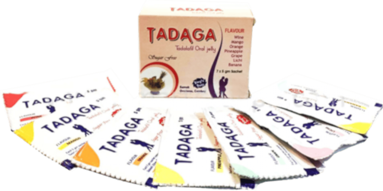 Tadaga Oral Jelly 20 mg Tadalafil