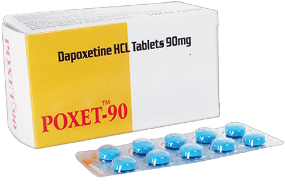 Poxet 90 mg Dapoxetine premature ejaculation Tablets