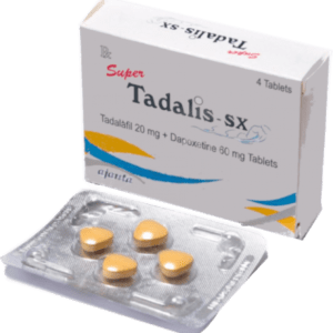 SUPER Tadalis SX 80 mg Tadalafil + Dapoxetine